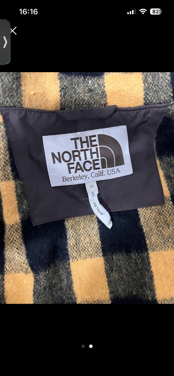 노스페이스 브라운 바람막이 m 상품이미지2