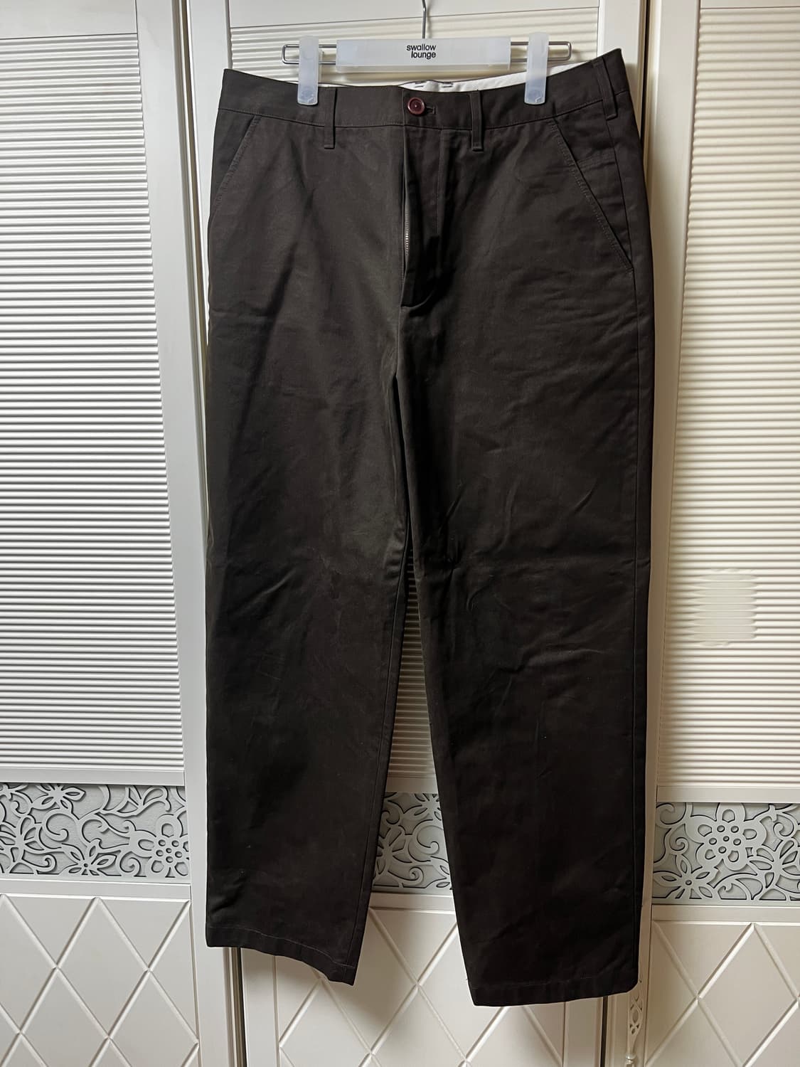 스티브알란 브라운 치노팬츠 L 상품이미지5