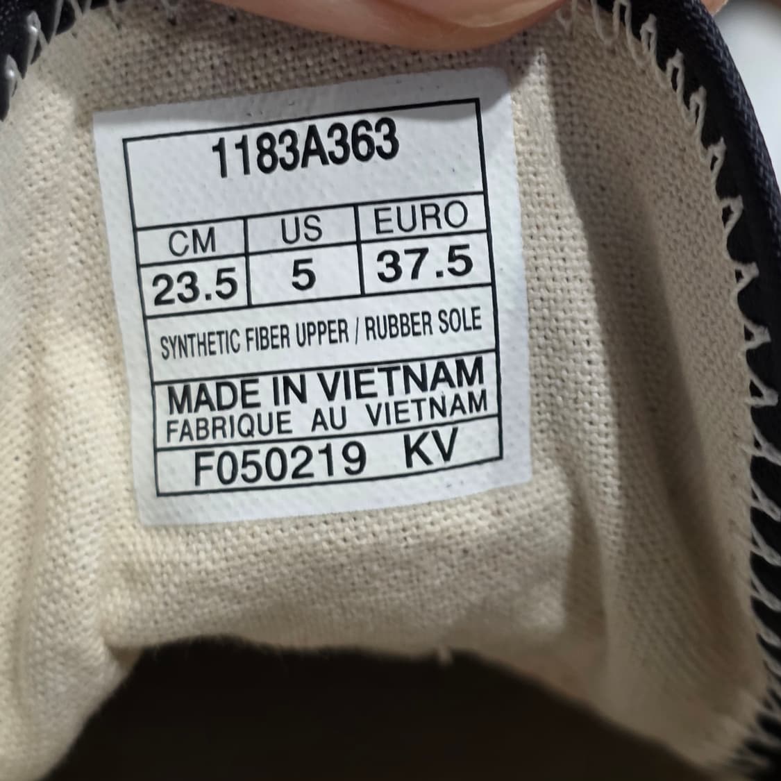 7a-1:오니츠카타이거 하이탑 캔버스 블랙(235)-거의새거 상품이미지10