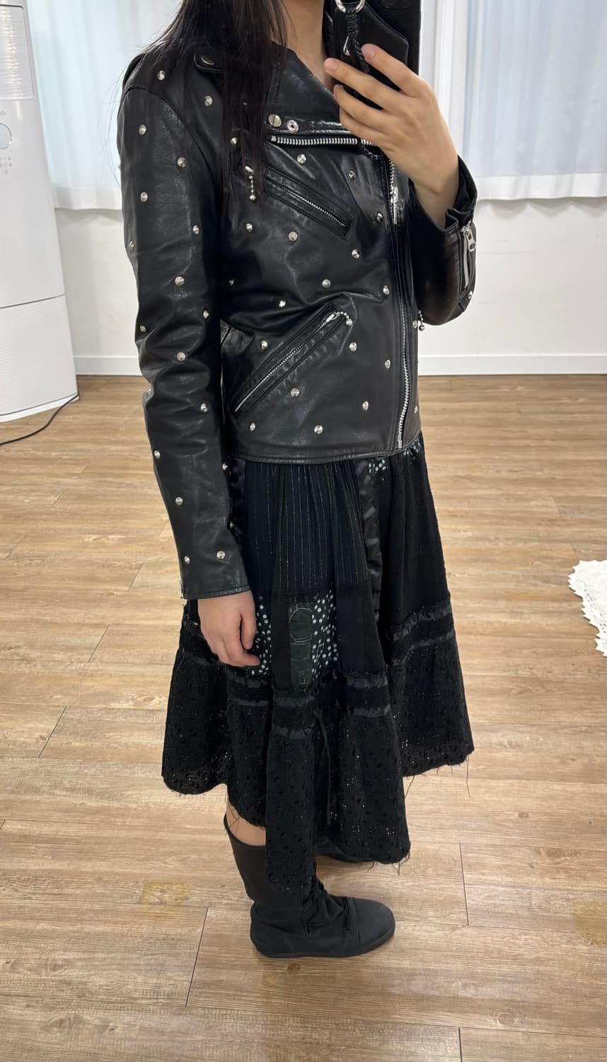 Gomme 고무 패치워크 스커트 상품이미지7