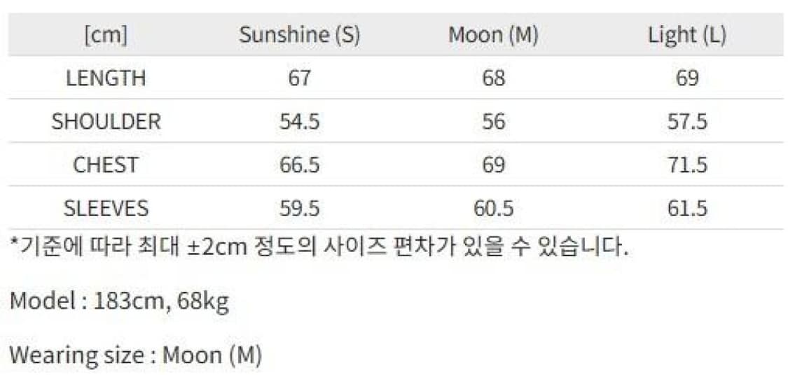 유스 M51 블루종 라이트 그레이 새상품 상품이미지4