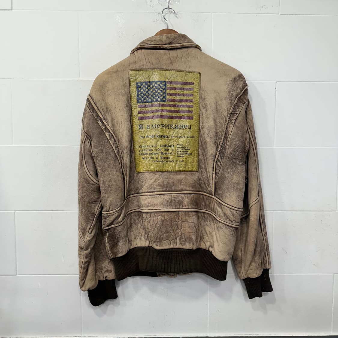 아비렉스 U.S NAVY G-1 레더자켓 상품이미지10