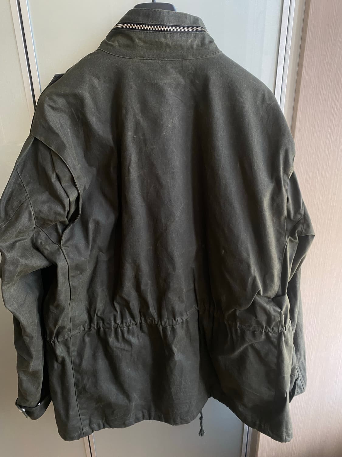 vacant archive 베이컨트 아카이브 왁스드 필드 자켓 상품이미지6