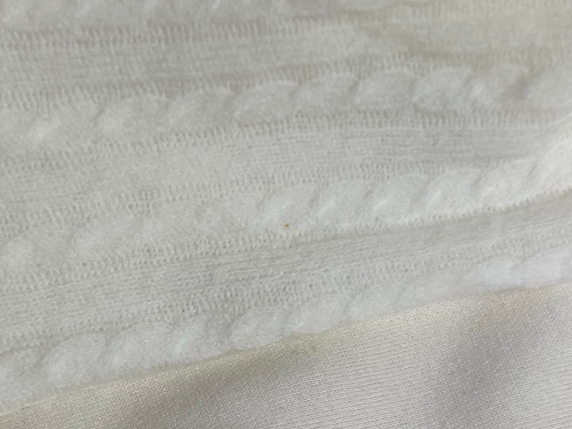 더티스 투웨이 리본 오프숄더 후디 기모버전 아이보리 상품이미지3