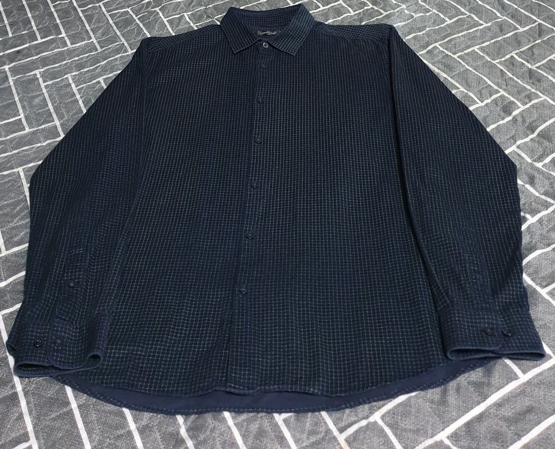 마인드브릿지 혜비코튼 깅엄 긴팔셔츠 (105) 상품이미지1