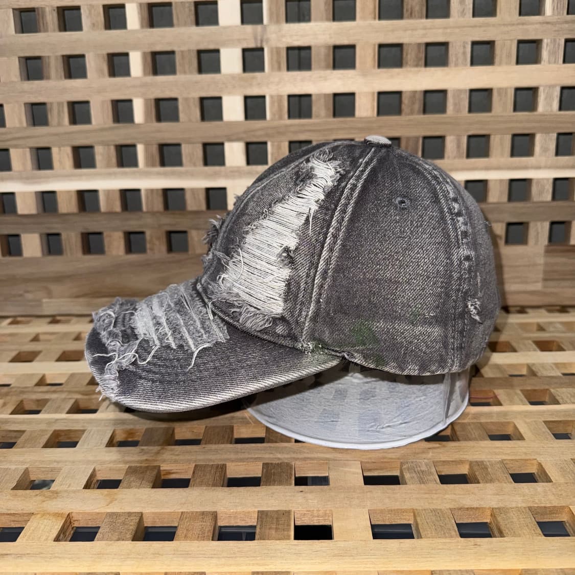 빈티지 피그먼트 워싱 데미지 캡 상품이미지4