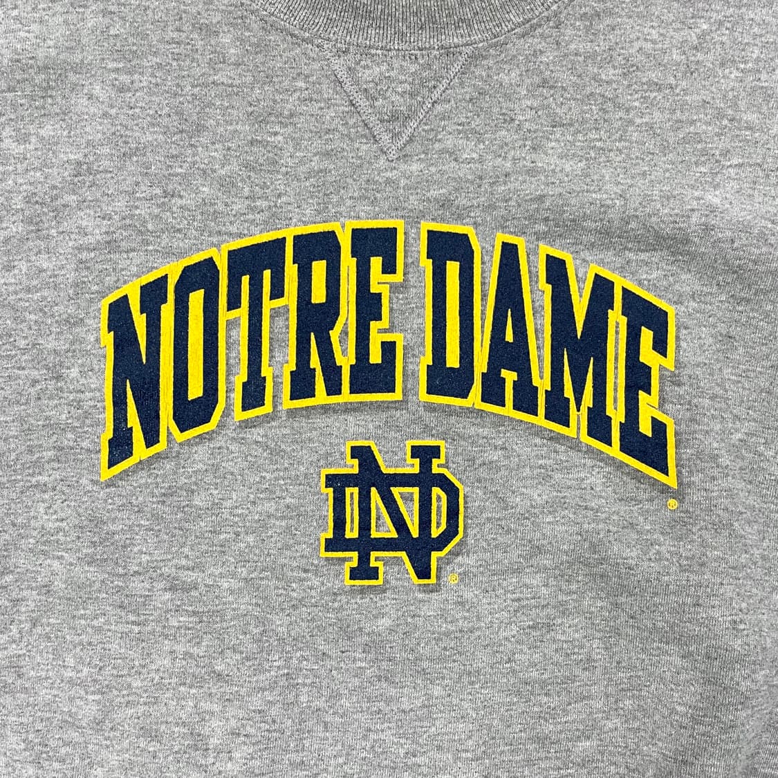 90's 노터데임 대학 스웻셔츠 XL 상품이미지3