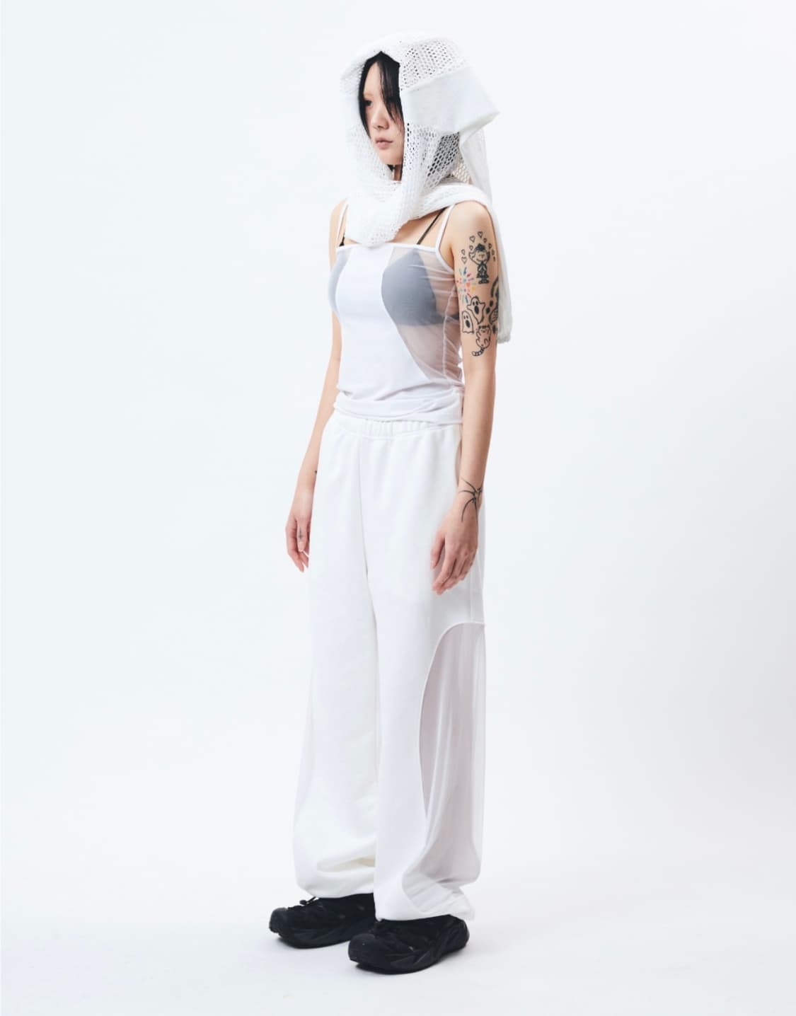 도키스 dokix SCREEN CIRCLE PANTS - charcoal 상품이미지3