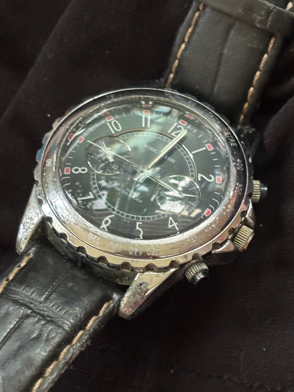 vintage vouch club leather watch  상품이미지2