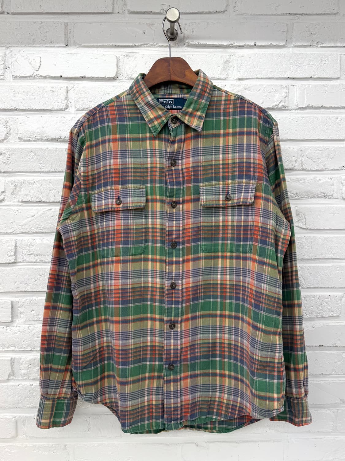 폴로 체크 포켓셔츠 상품이미지3