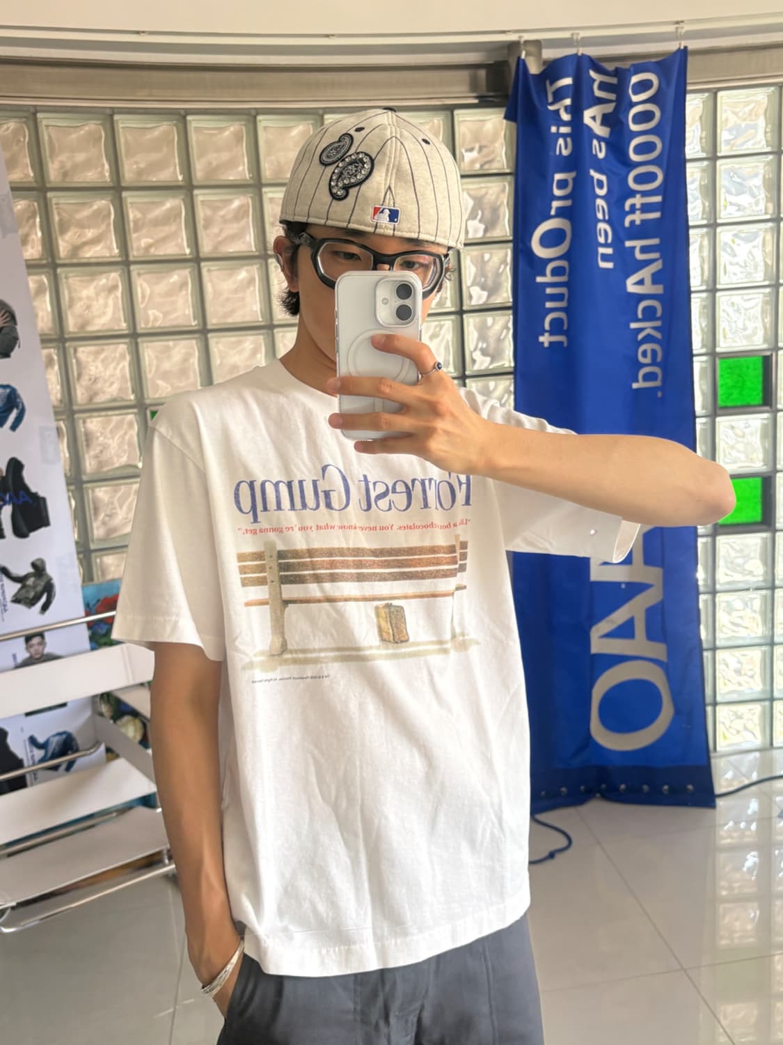 Washed graphic T-shirt 상품이미지2
