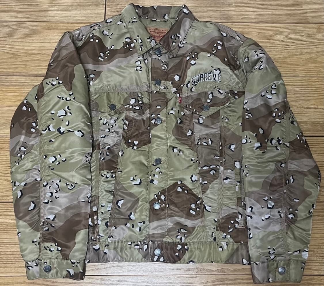 슈프림 리바이스 나일론 트러커 자켓 상품이미지2