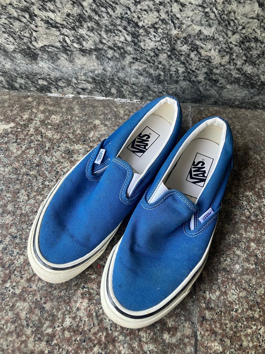 반스 애너하임 슬립온 블루 265 스타일98 상품이미지1