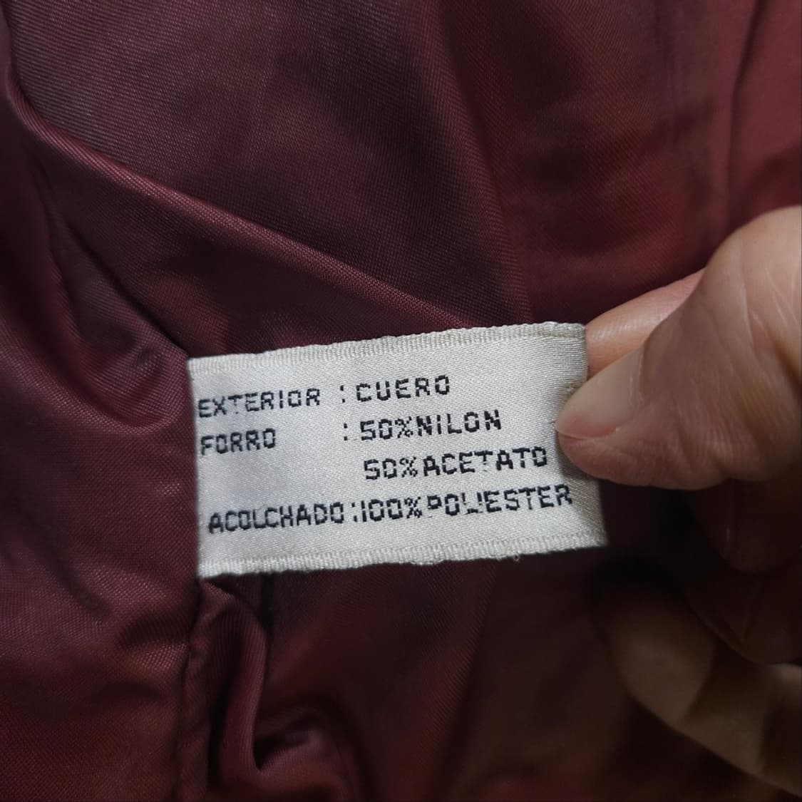 90s 소가죽 봄버 자켓 XL 상품이미지5