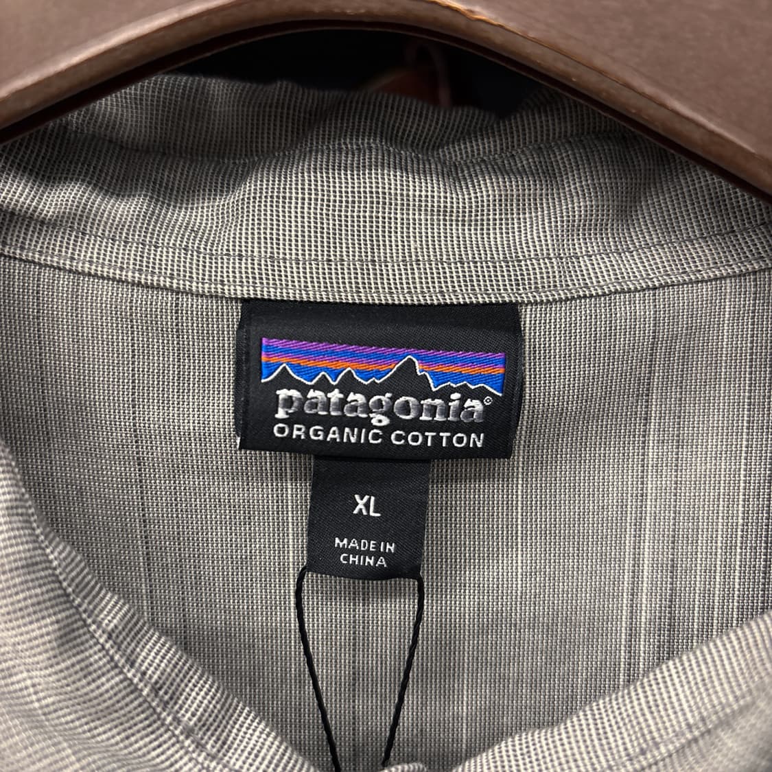 파타고니아 오가닉코튼 캐주얼 마이크로 체크 코튼 린넨셔츠 N1022 상품이미지8