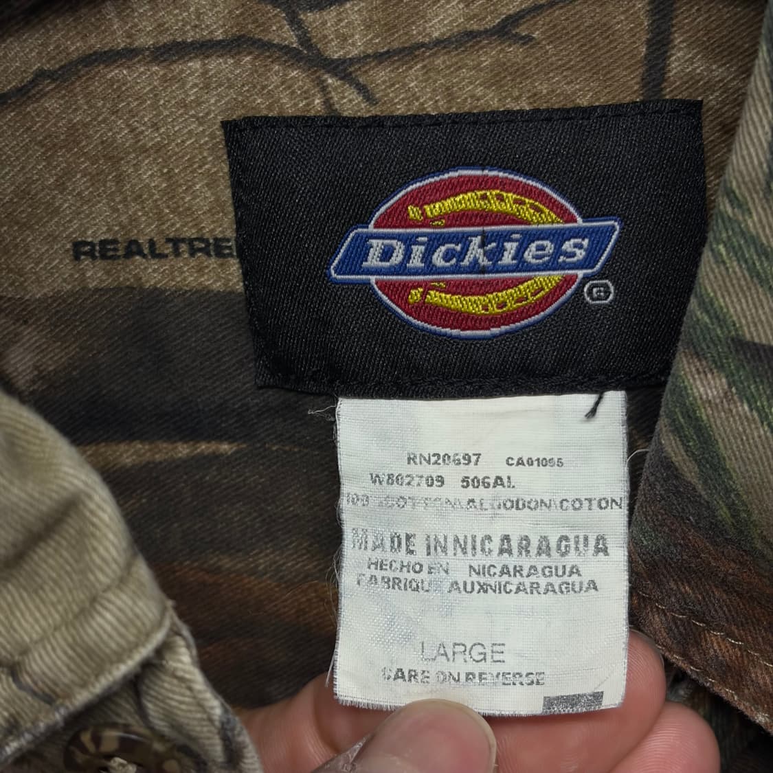 디키즈 리얼트리 셔츠 상품이미지5