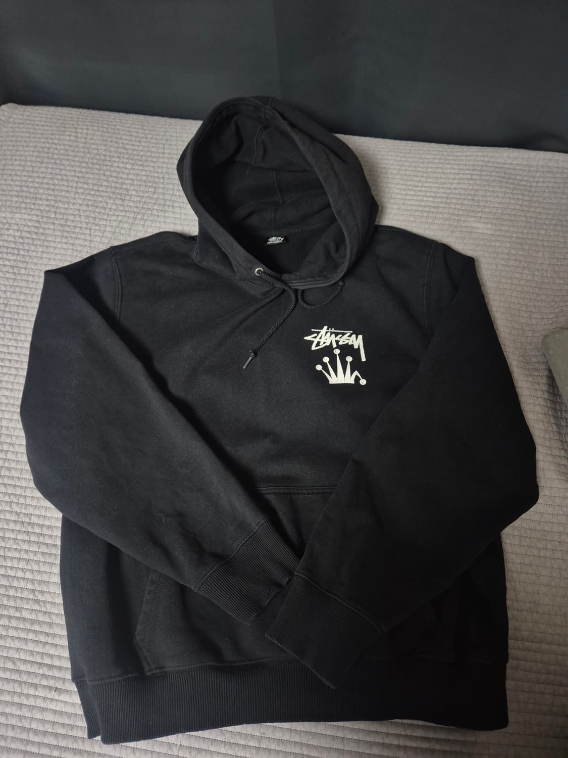 스투시 스탁 크라운 후드 L사이즈 상품이미지1
