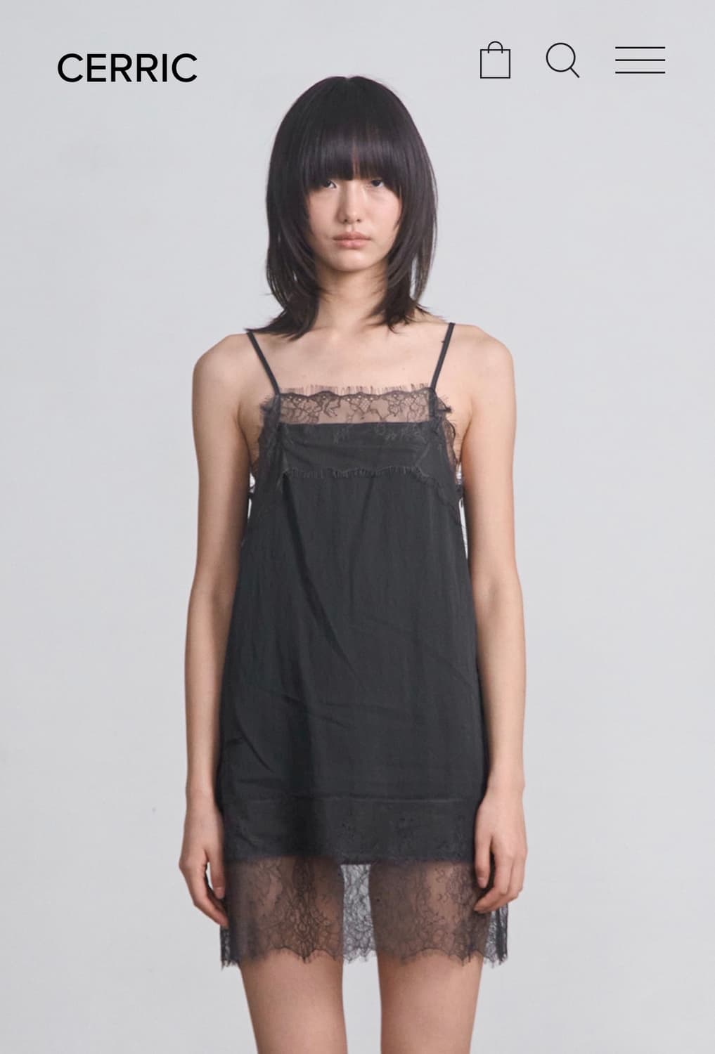 Lace slip dress 상품이미지1