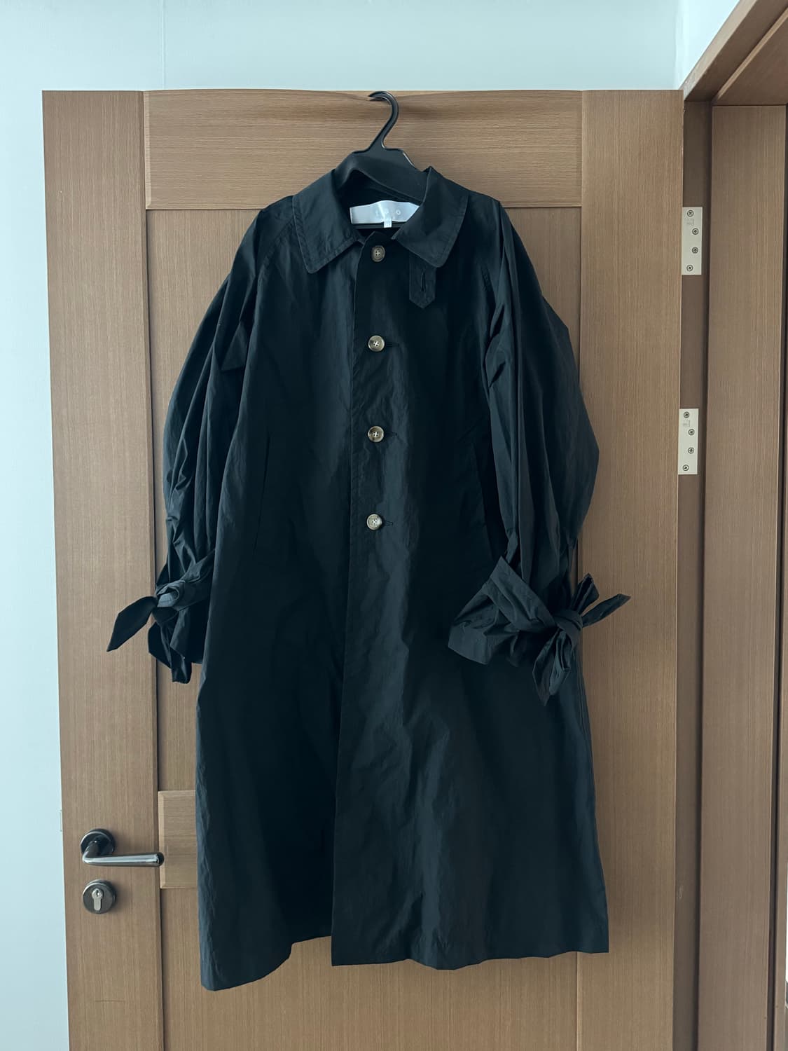 (네고가능) 꼼데가르송 타오 나일론 코트 (블랙 m) 상품이미지1