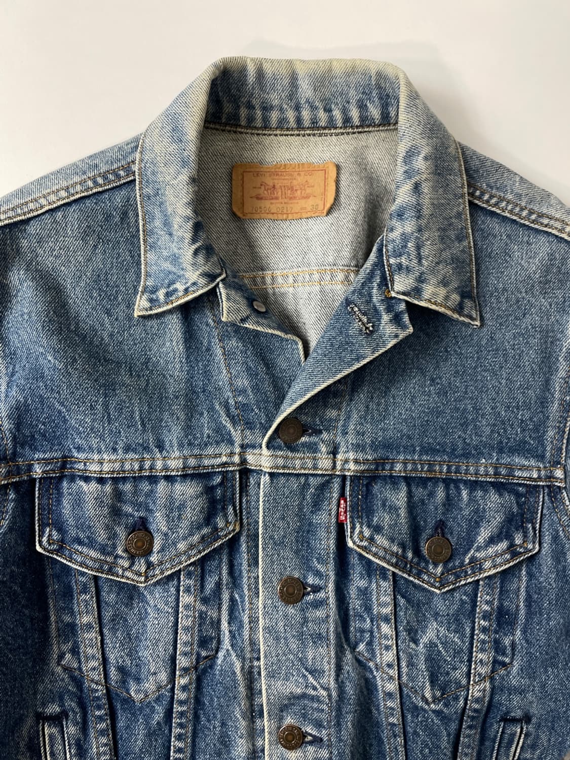 리바이스 미제 3세대 데님 트러커 자켓 상품이미지2