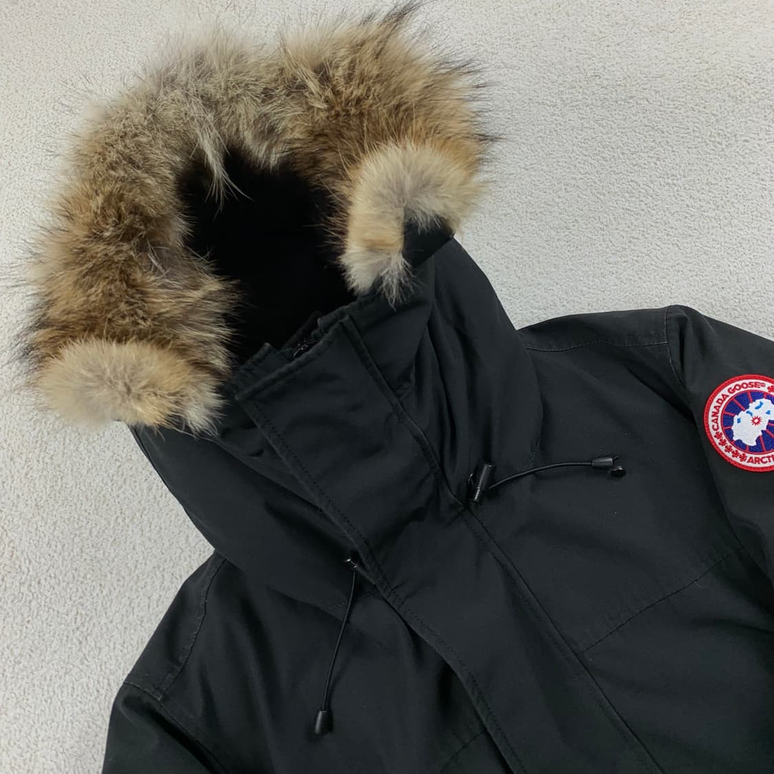 캐나다구스 랭포드 코요테 퍼 구스다운 패딩 파카 상품이미지3