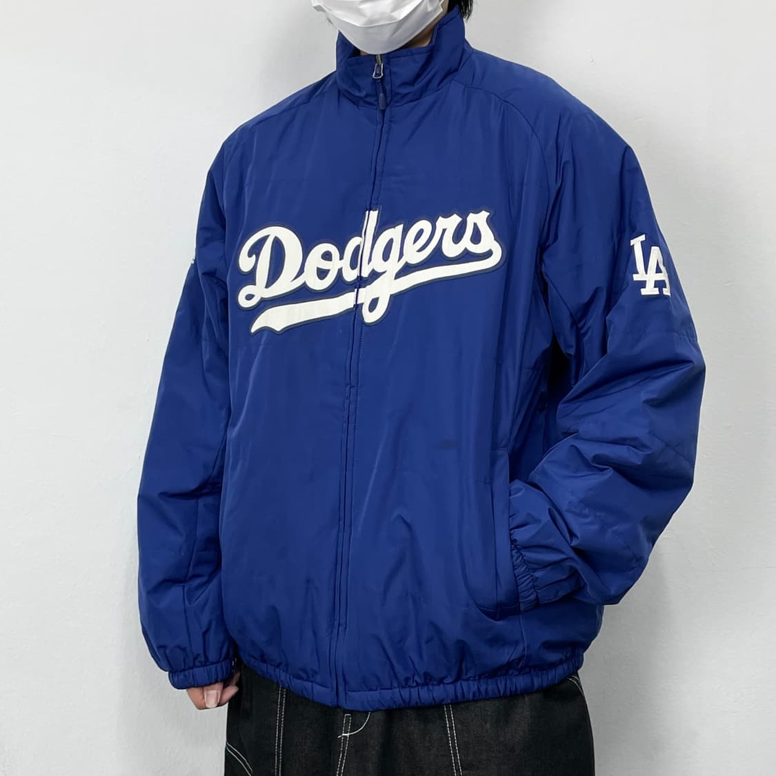 L(XL) 마제스틱 LA다져스 바시티 자켓 상품이미지1