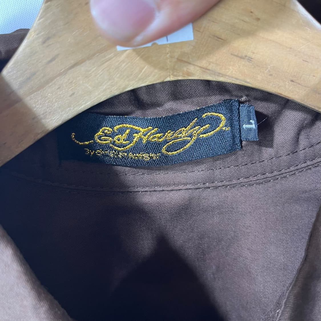 [Ed Hardy] 에드하디 스컬프린팅 투포켓 셔츠 상품이미지6