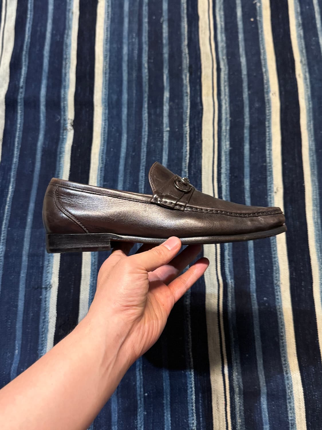 260mm ) FERRAGAMO Gancini Loafer 상품이미지3