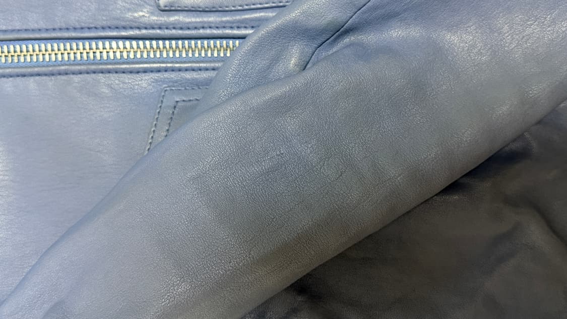 톰포드 램스킨 모토레더자켓 블루 46 상품이미지4