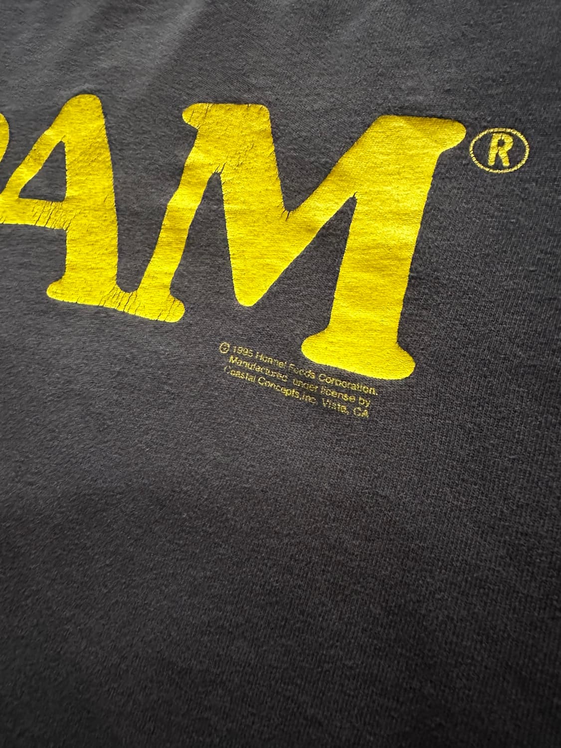 90s USA 빈티지 스팸 SPAM 반팔 티셔츠 상품이미지4