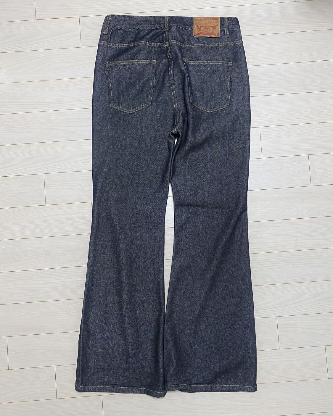 Dnsr 시그니처 플레어 데님 팬츠 인디고 L 상품이미지3