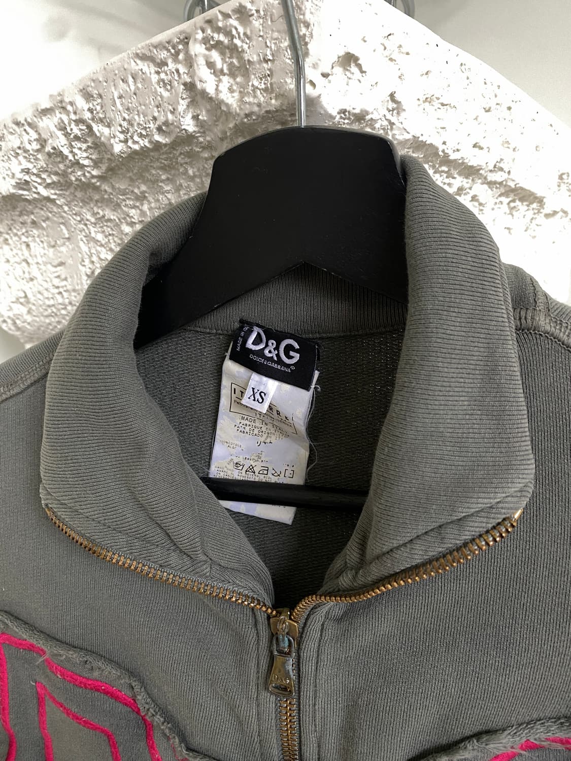 돌체앤가바나 하이넥 집업 상품이미지6