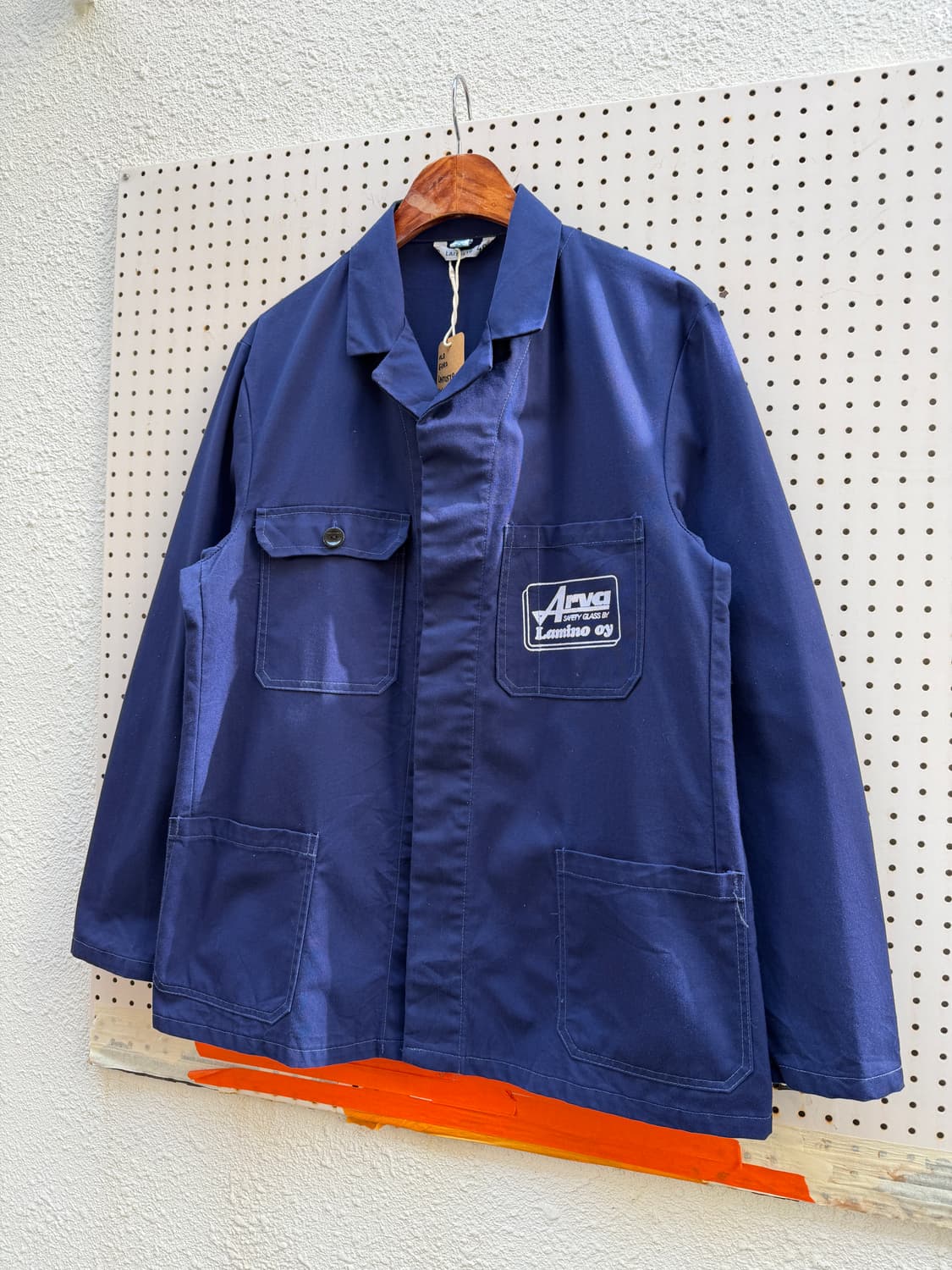 OLD EURO NAVY BLUE EUROPEAN 유로피안 프렌치워크자켓 상품이미지4