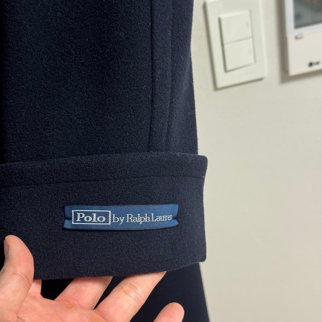 폴로 랄프로렌 폴로코트 네이비 42R 새제품 상품이미지5