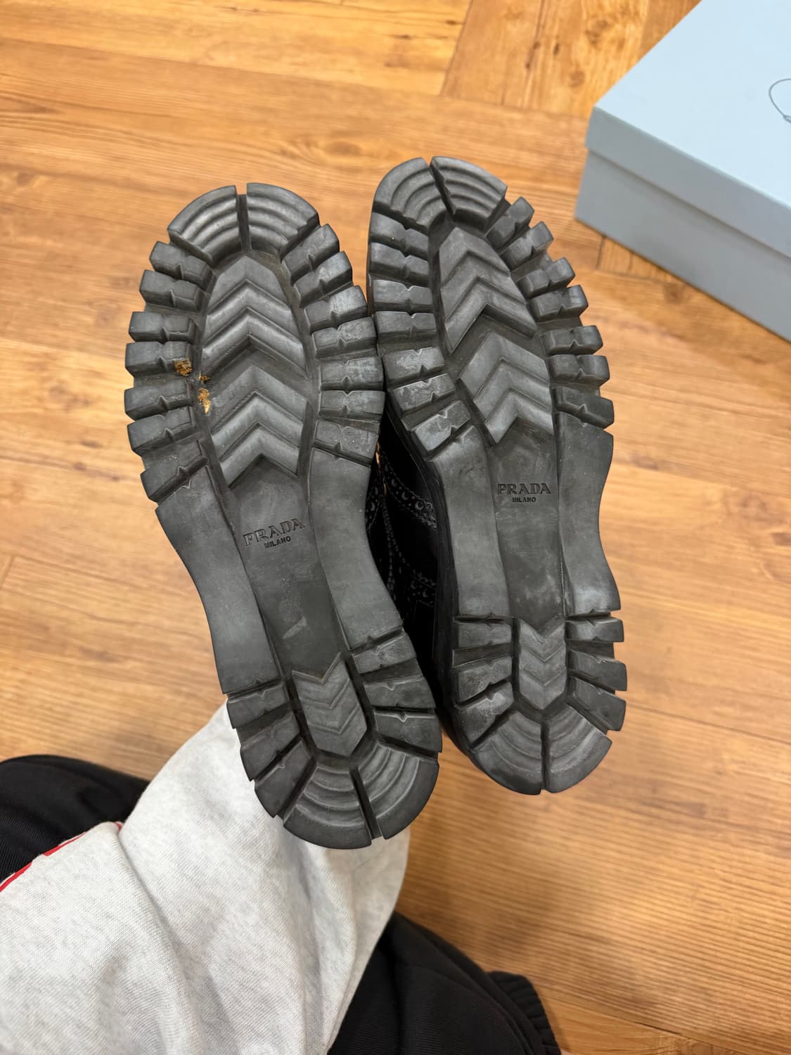 프라다 여성 레이스업슈즈 더비슈즈 36 상품이미지6