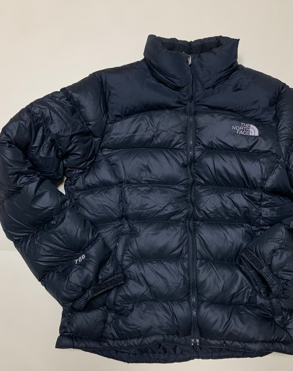 [95] 노스페이스 우먼스 700 구스다운 눕시 블랙 패딩 상품이미지2