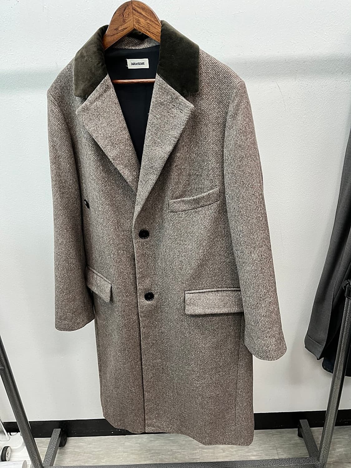 여) 쟈딕앤볼테르 벨벳카라 오버 울코트  상품이미지1