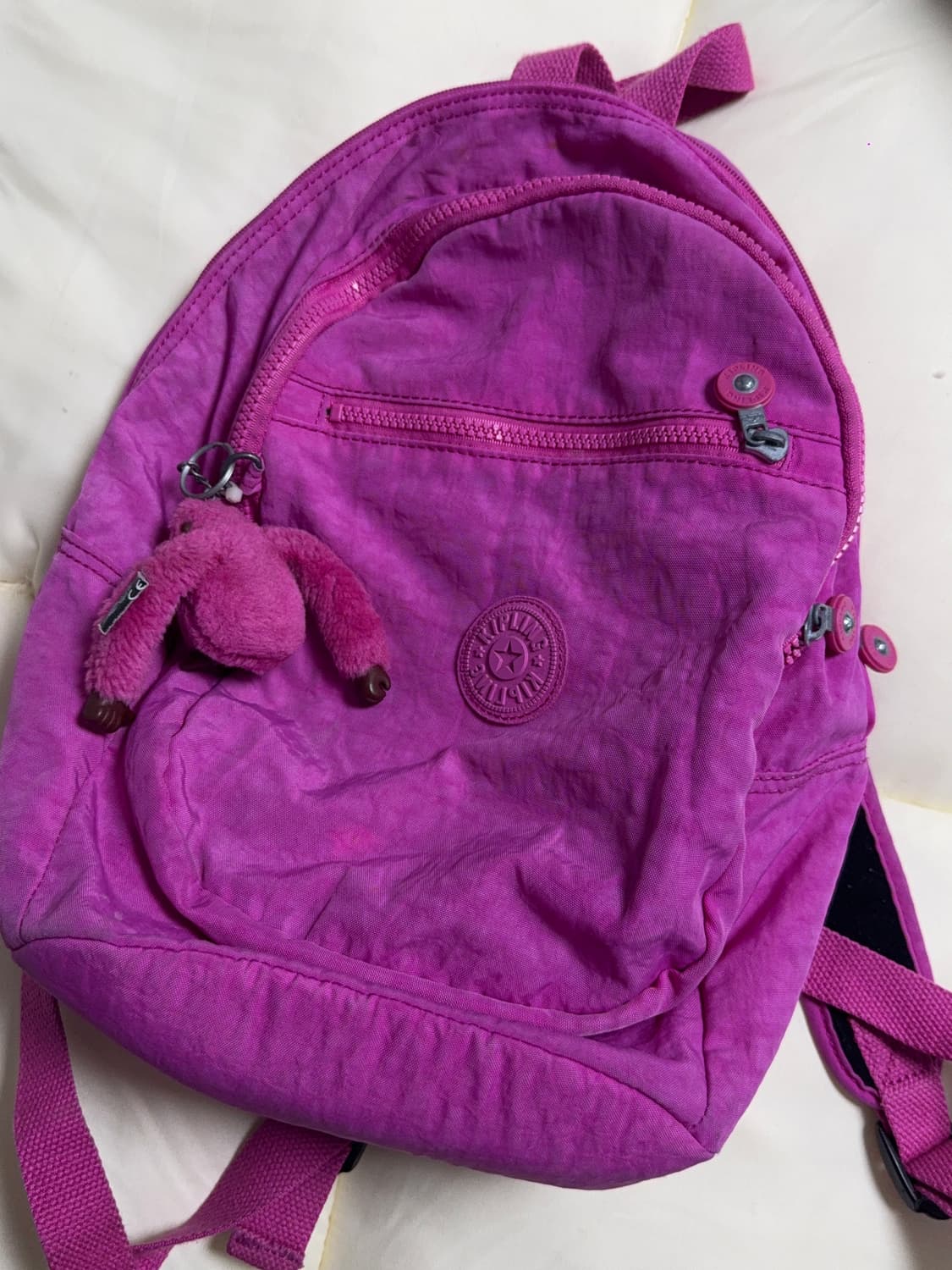 키플링 백팩 마젠타 상품이미지1