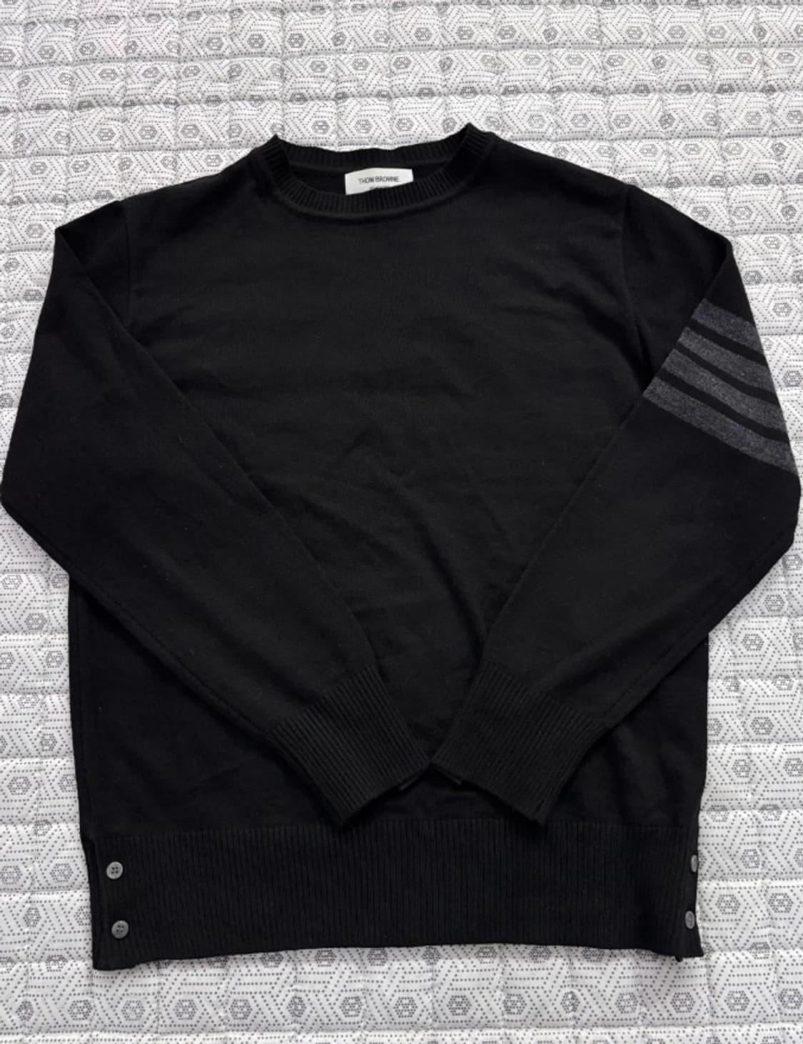 톰브라운 블랙 니트 100 상품이미지2
