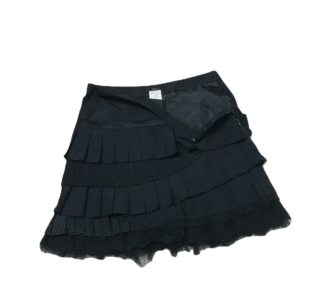 black lace point skirt 상품이미지1