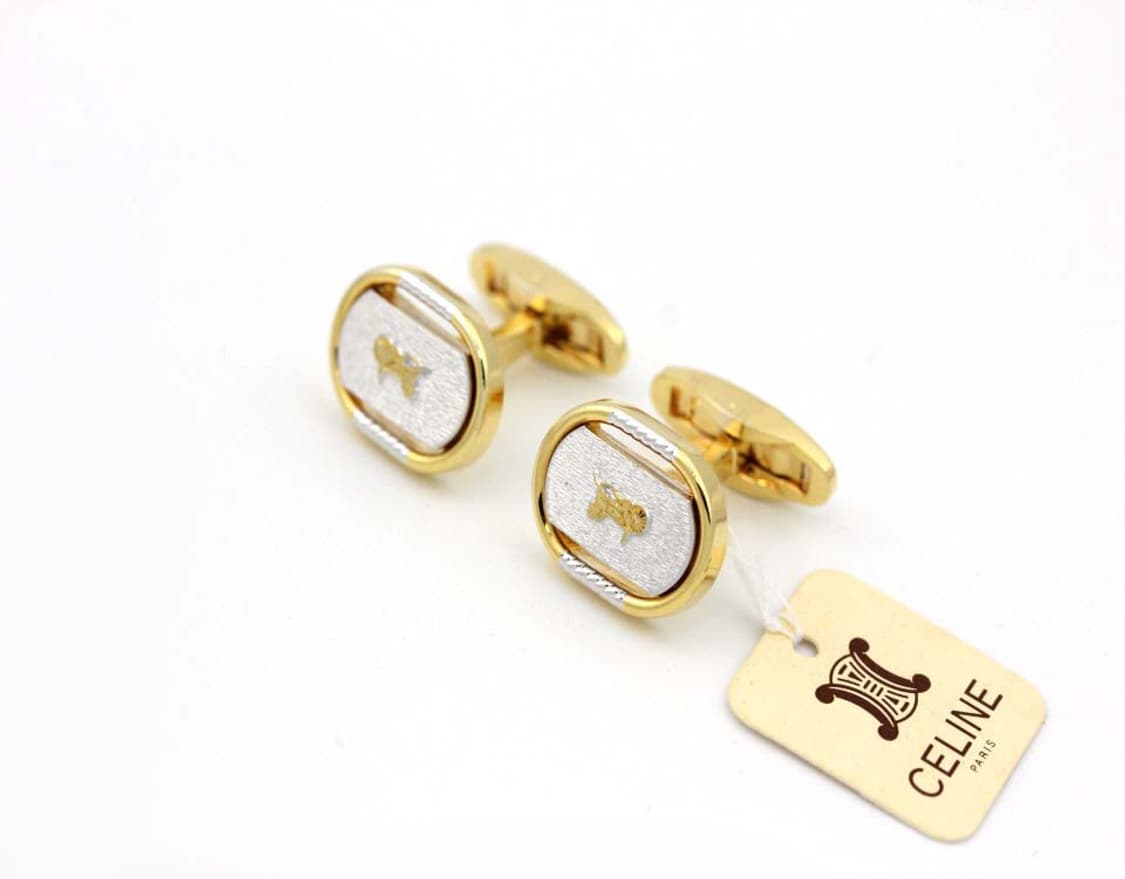 셀린느 미사용 S등급 남자 명품 커프스 빈티지 상품이미지3