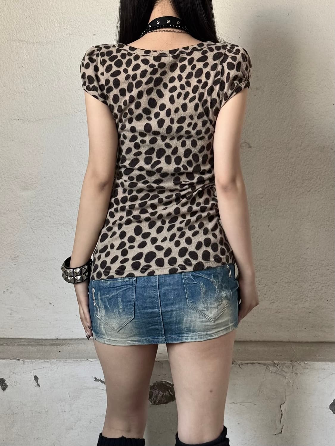 Leopard top 상품이미지3