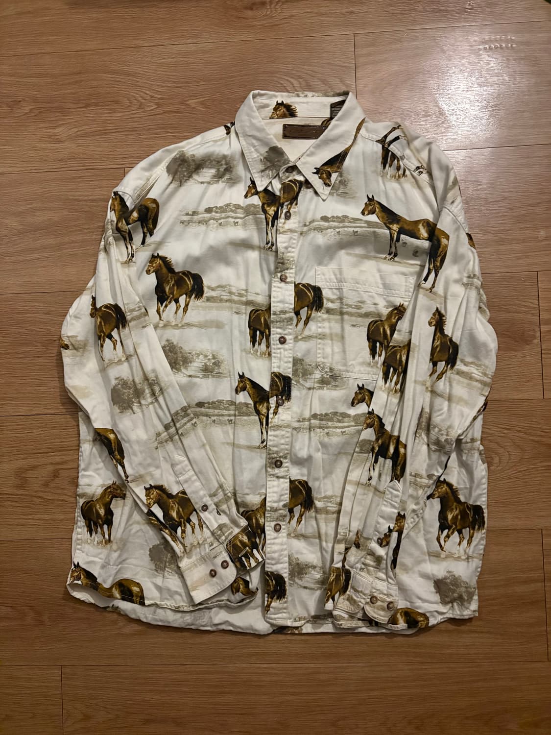 빈티지 말 셔츠 상품이미지1