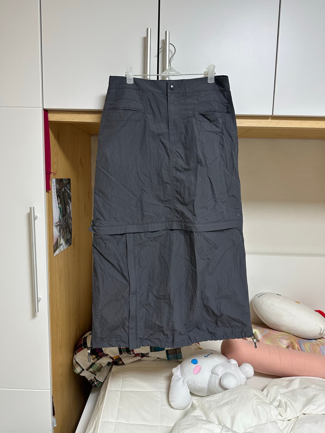 코이세이오 suu 지퍼 스커트 네이비 상품이미지1