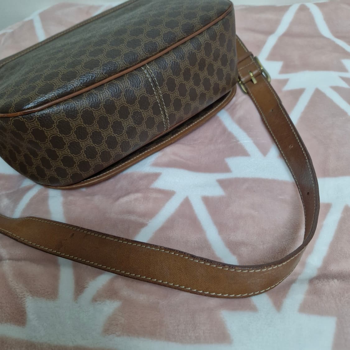 Celine 올드 셀린느 마카담 숄더백 정품 트리옹프 상품이미지10