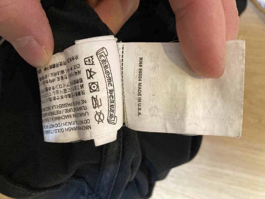 크롬하츠 블랙 포티 반팔 L 상품이미지7