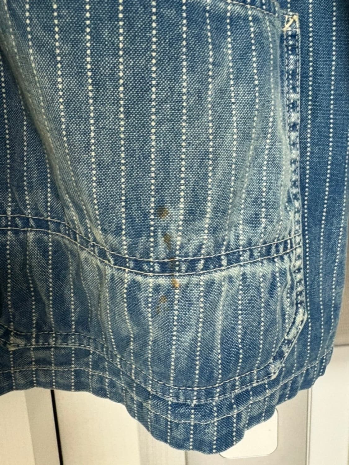 풀카운트 와바시 스트라이프 초어자켓 42size 상품이미지2