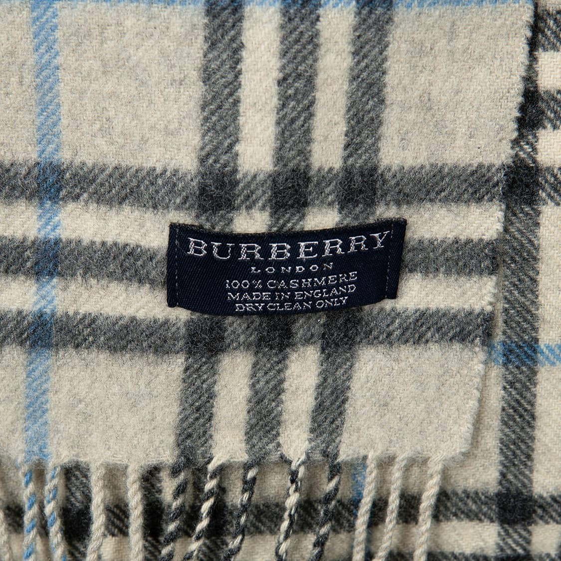 [정품] 00s 버버리 런던 노바체크 캐시미어 머플러  상품이미지3