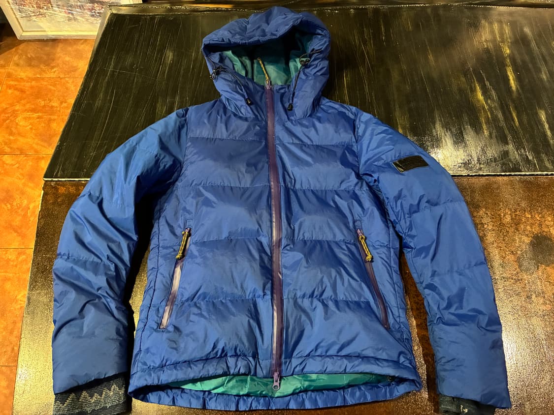 M) 난가 NANGA x 클리프 메이어 핑거홀 립스탑 패딩 딥블루 상품이미지1