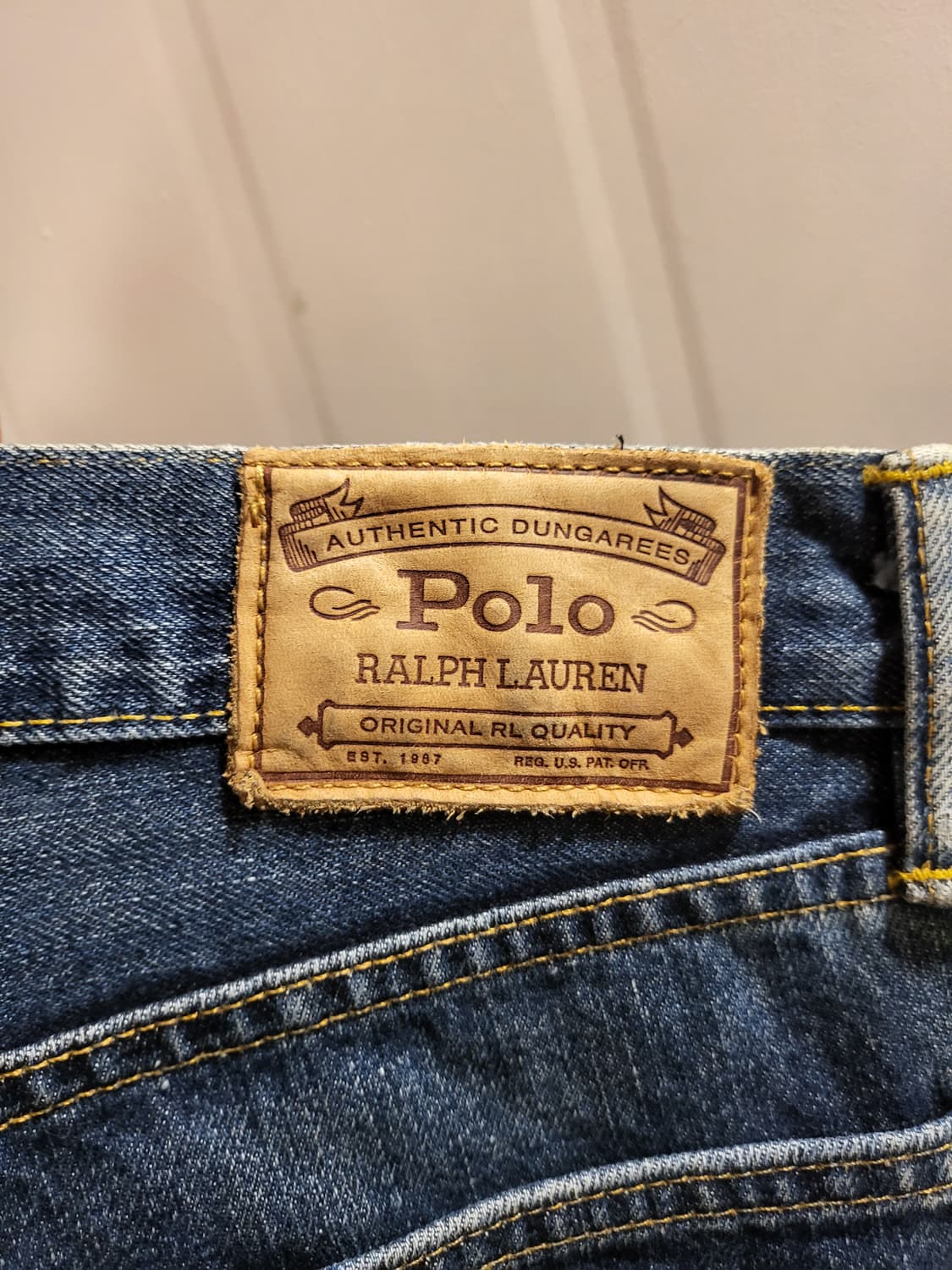 [32]폴로 랄프로렌 햄튼 스트레이트 데님청바지 상품이미지5